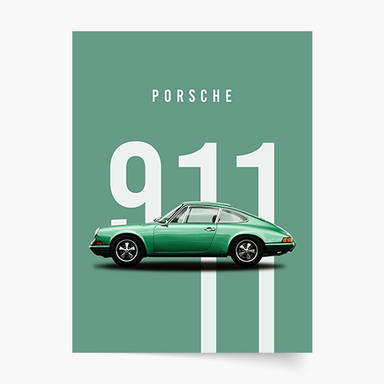 Poster, Mașini: Porsche 2, 21x30