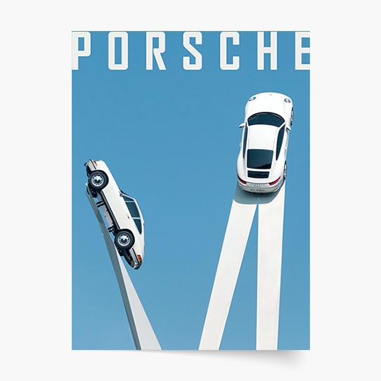 Poster, Mașini: Porsche 4, 21x30