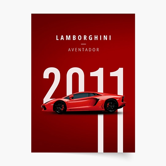 Poster, Mașini: Lamborghini 3, 21x30