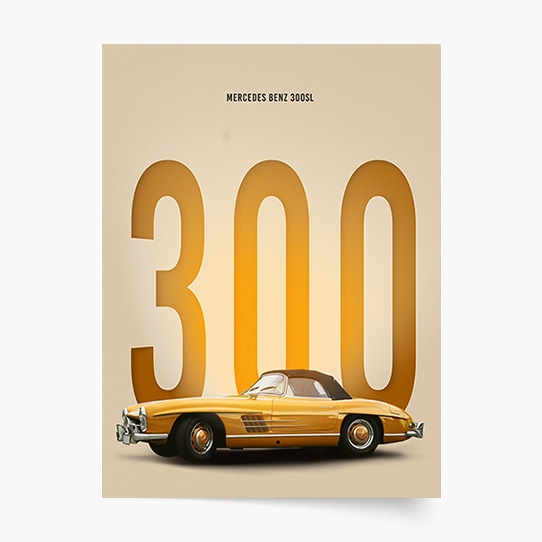 Poster, Mașini: Mercedes Benz 2, 21x30