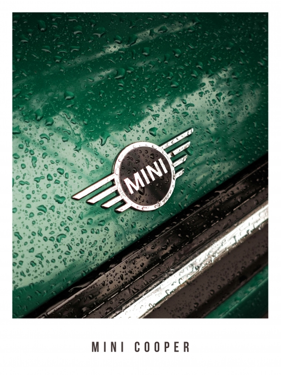 Poster, Mașini: Mini Cooper, 21x30
