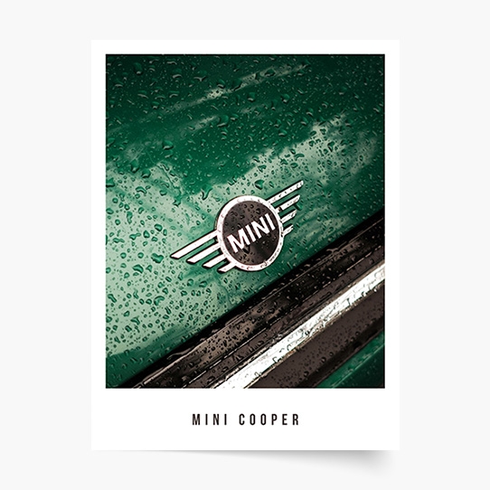 Poster, Mașini: Mini Cooper, 21x30