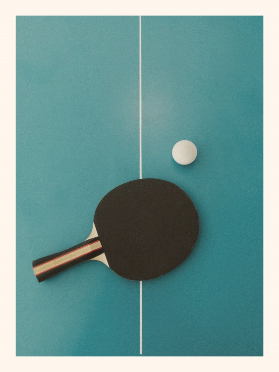 Poster, Sport: Tenis de masă, 21x30
