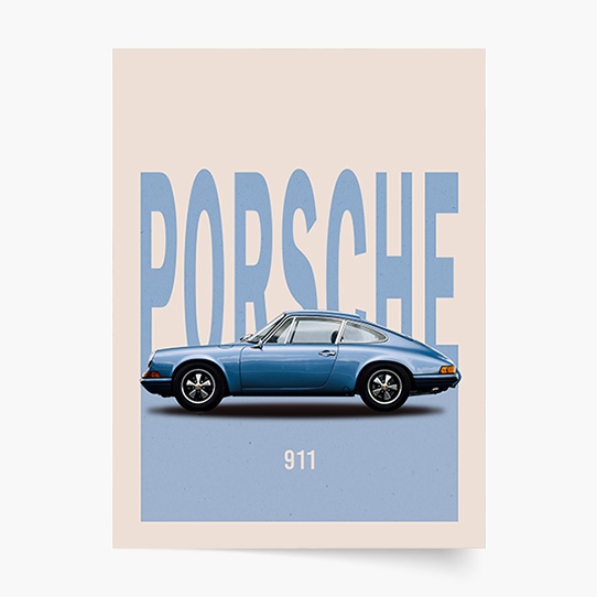 Poster, Mașini: Porsche 1, 21x30
