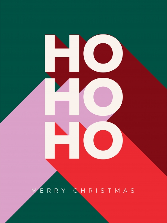 Poster, Sărbători: HO HO HO, 21x30