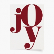 Poster, Crăciun: Joy, 20x30 cm