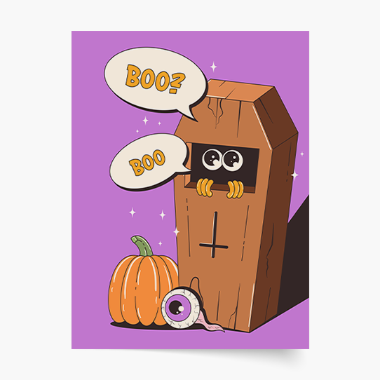 Poster, Halloween: Boo, 30x40