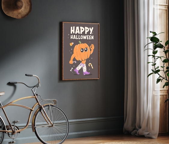 Poster, Halloween: Cowboy, 30x40