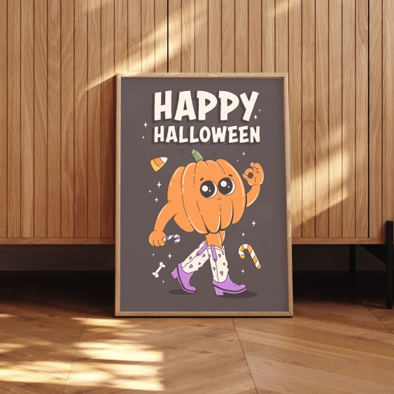 Poster, Halloween: Cowboy, 30x40