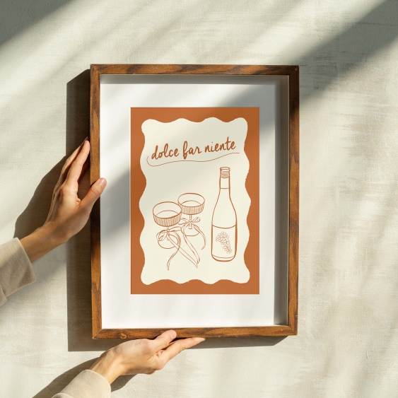 Poster, Toamnă: Dolce Farniente, 30x40