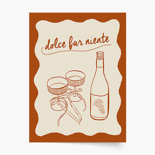 Poster, Toamnă: Dolce Farniente, 30x40