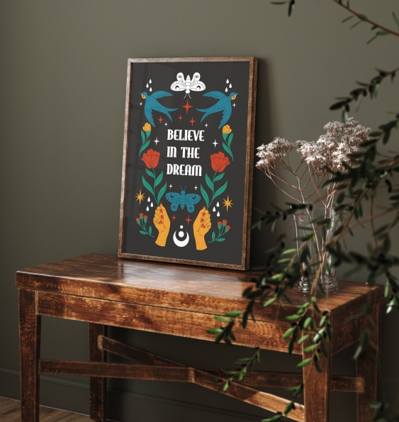 Poster, Tarot: Crede, 30x40