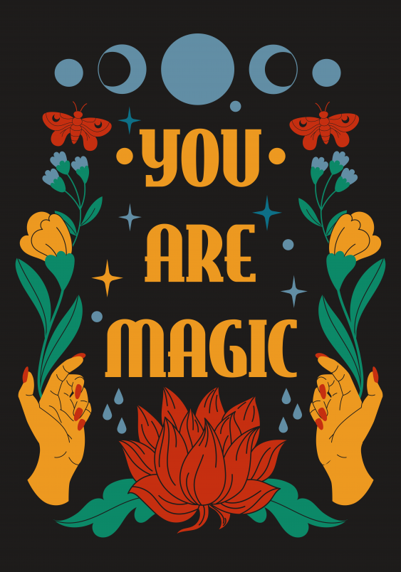 Poster, Tarot: Ești magic, 30x40
