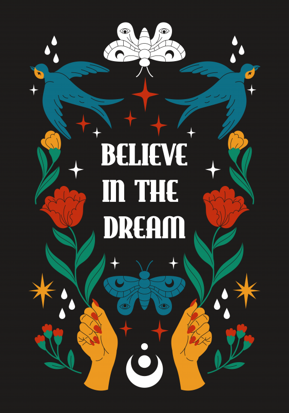 Poster, Tarot: Crede, 30x40