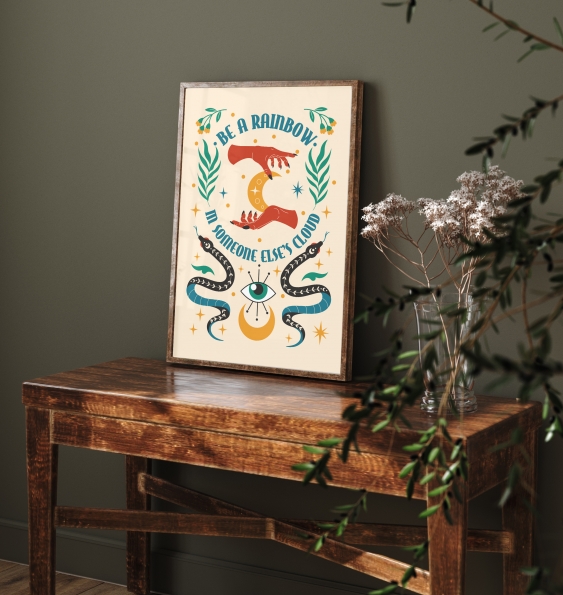 Poster, Tarot: Curcubeu, 30x40