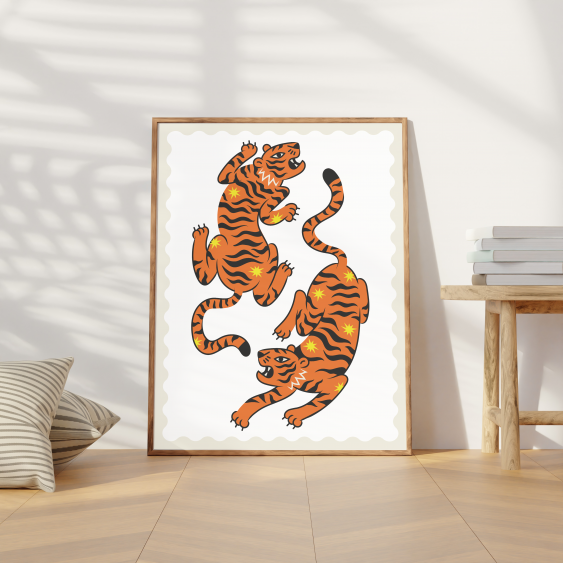 Poster, Magie: Tigru, 30x40