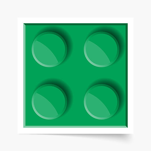 Poster, Tampoane: Verde, 30x30