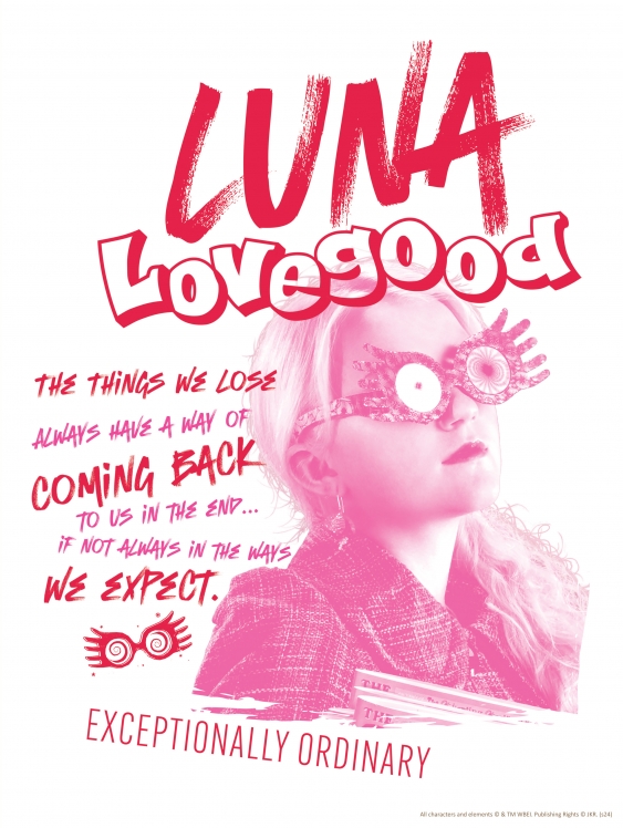 Poster, Harry Potter: Luna Lovegood - Excepțional de obișnuit, 30x40