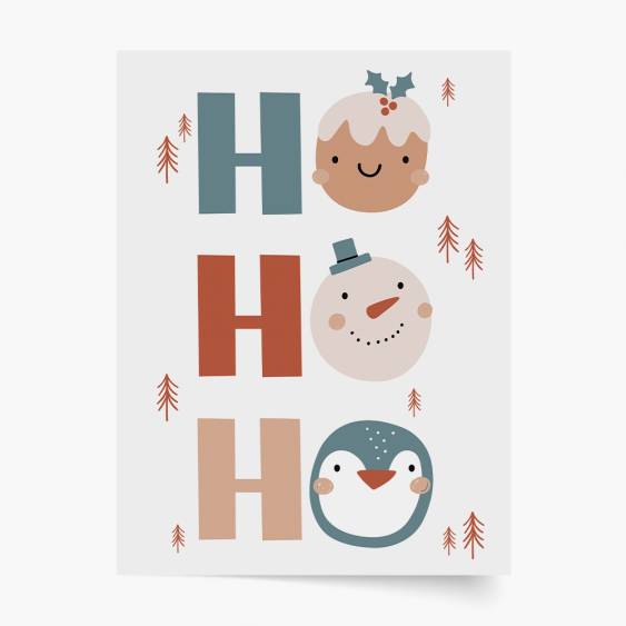 Poster, CRĂCIUN: Ho ho ho, 21x30