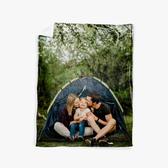 Pătură Fotografia ta, M, 75x103 cm