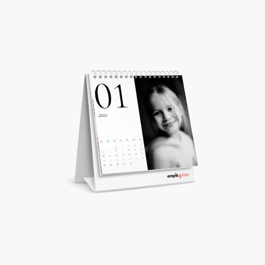Calendar de birou, Minimalist, 14x14
