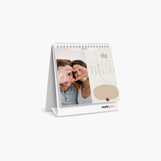 Calendar de birou, Modernist, 14x14