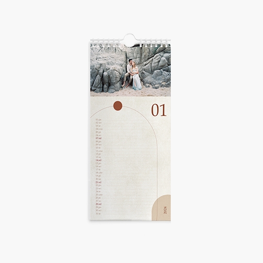 Calendar de Bucătărie, Modernist, 15x30