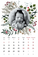 Calendar de perete, Merry Xmas, 20x30-A4 cm