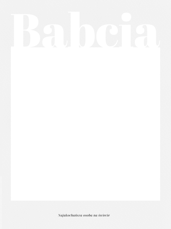Poster, Dragă bunică, 21x30