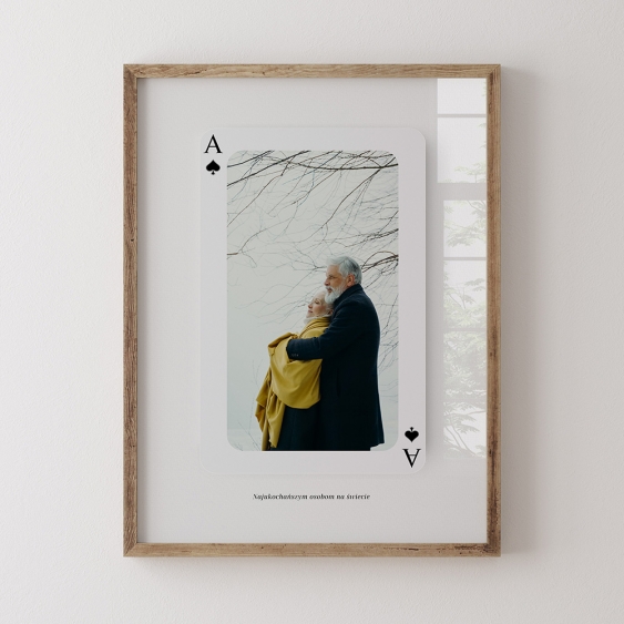 Poster, Bunici - carte poștală, 21x30