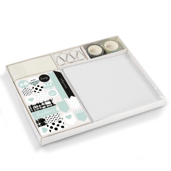 Album tip lipire KIT CREATIV, 30 de pagini, 10x15 cm