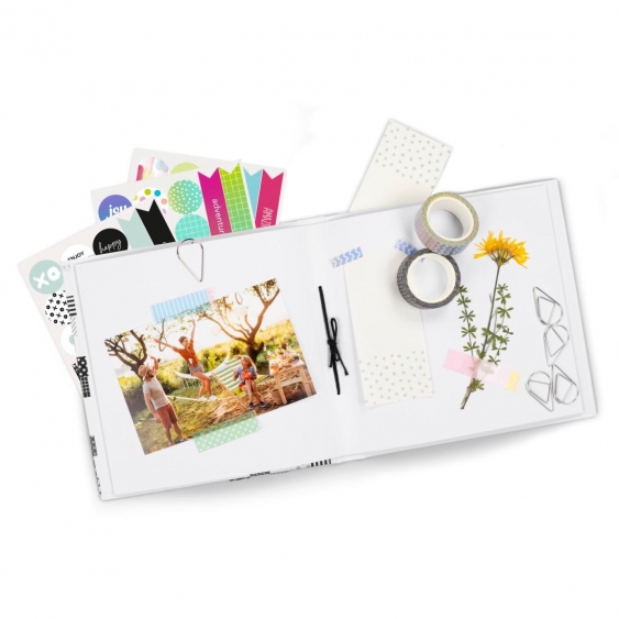 Album tip lipire KIT CREATIV, 30 de pagini, 10x15 cm
