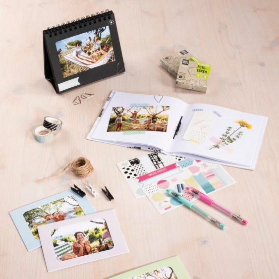 Album tip lipire KIT CREATIV, 30 de pagini, 10x15 cm