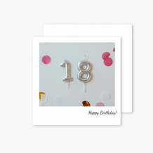Felicitare personalizată Instagram, 14x14 cm