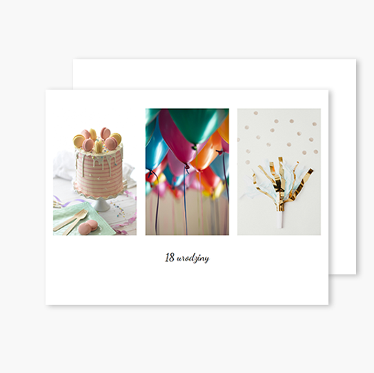Felicitare personalizată Ferestre, 15x10 cm