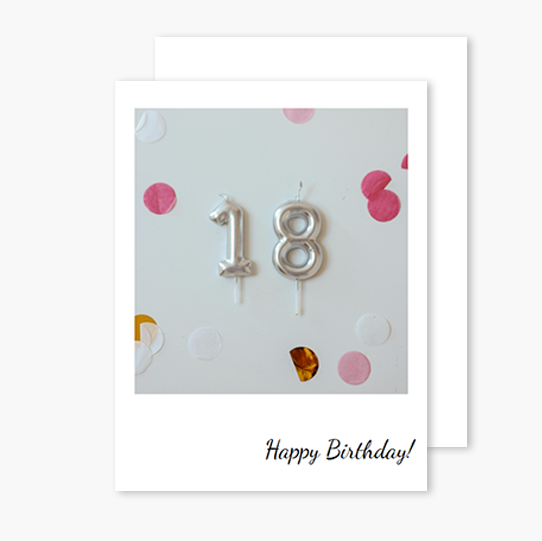 Felicitare personalizată Instagram, 10x15 cm