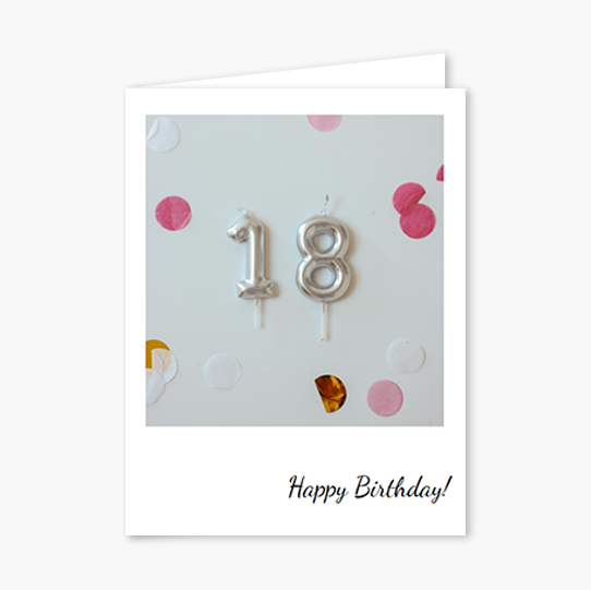 Felicitare personalizată Instagram, 20x30 cm