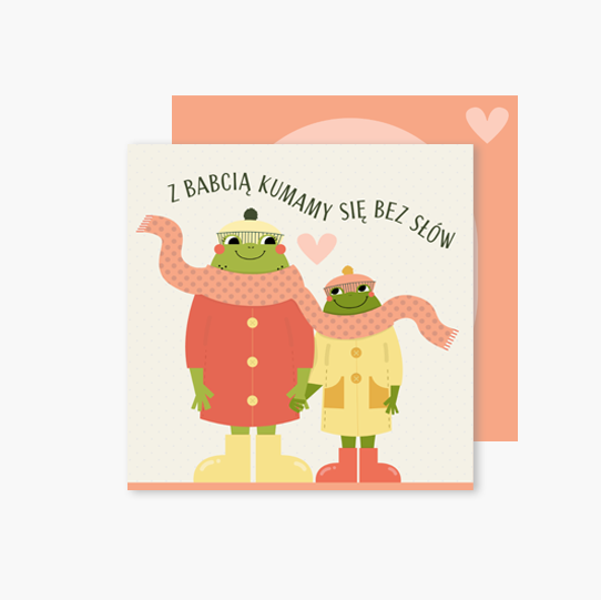 Felicitare personalizată Colecția Magic Connection - versiunea 2, 14x14 cm