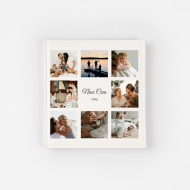 Album de piele colaj poze, 24x24 cm