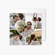 Felicitare personalizată Vitraliu, 14x14 cm