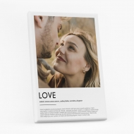 Tablou, Definition of love, 20x30 cm