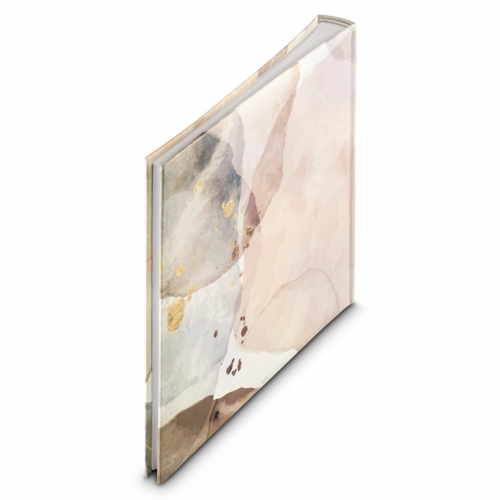 Album tip lipire ACUARELĂ JUMBO NEAGRĂ 80 pagini, 10x15 cm