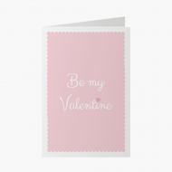 Felicitare personalizată Ziua Îndrăgostiților cu Panda, 10x15 cm