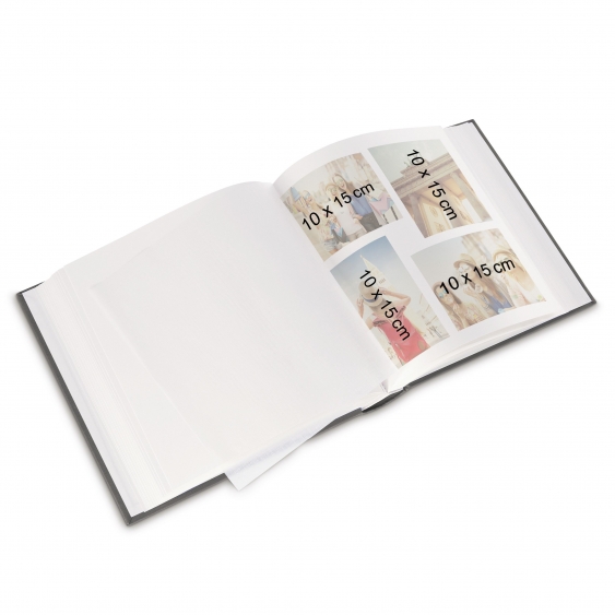 Album tip lipire ACUARELĂ JUMBO NEAGRĂ 80 pagini, 10x15 cm