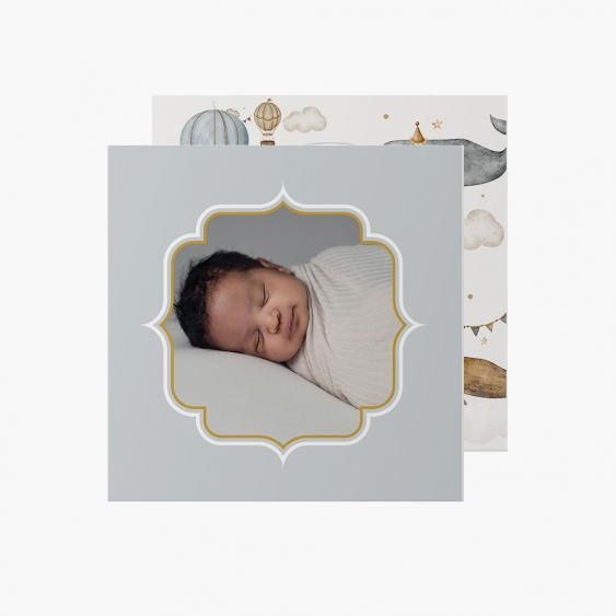 Felicitare personalizată Basm - versiunea a 2-a, 14x14 cm
