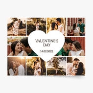 Poster, Poster colaj de Ziua Îndrăgostiților, 30x20 cm