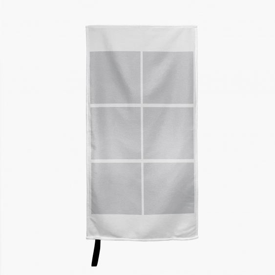Prosop Machete foto - 6 elemente, M, 50x100 cm