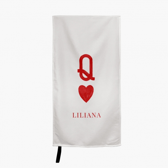 Prosop Tipografic: Q Lucky You, M, 50x100 cm