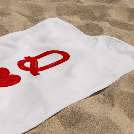 Prosop Tipografic: Q Lucky You, M, 50x100 cm