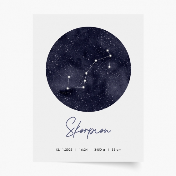Poster, Semne zodiacale, 20x30